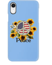 Load image into Gallery viewer, Peace Sign Sunflower Birthday Gift For Girls Phone case