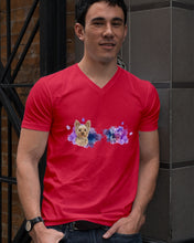 Load image into Gallery viewer, Yorkshire Terrier Follow Your Heart Gift For Dog Lovers Guys V-Neck