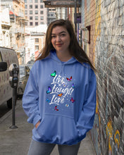 Load image into Gallery viewer, Butterfly Live Laugh Love Gift For Lover Hoodie