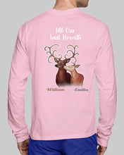 Load image into Gallery viewer, Custom Name Deers Gift For Boyfriend Till Our Last Breath Unisex Long Sleeve