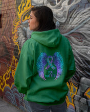 Load image into Gallery viewer, You Matter Ribbon Awareness With Angel Wings Hoodie