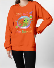 Load image into Gallery viewer, Vintage Funny Stay Out Of My Bubble Gift For Turtle Lovers Sweatshirt