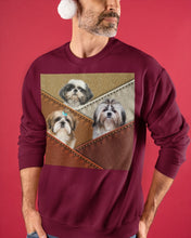 Load image into Gallery viewer, Three Cute Shih Tzu In Bag Gift For Dog Lovers Sweatshirt