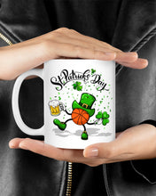 Load image into Gallery viewer, Basketball Saint Patrick's Day Gift For Basketball Lovers Mug