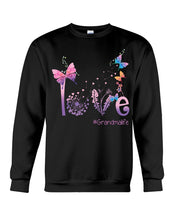 Load image into Gallery viewer, Love Butterflies Grandma Life Gift For Grandma Sweatshirt