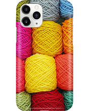 Load image into Gallery viewer, Colorful Yarn Balls Gift For Knitting Lovers Phone case