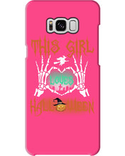 Load image into Gallery viewer, This Girl Loves Halloween Gift For Girls Phone case