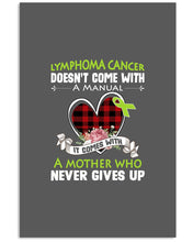 Load image into Gallery viewer, Lymphoma Cancer Doesn't Come With A Manual Vertical Poster