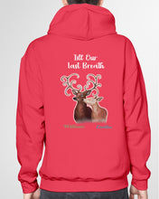 Load image into Gallery viewer, Custom Name Deers Gift For Boyfriend Till Our Last Breath Hoodie