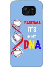 Load image into Gallery viewer, Baseball Be My DNA Gift For Sport Lovers Phone case