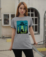Load image into Gallery viewer, UFA Dinosaur T Rex Sky Full Of Stars Guys Tee