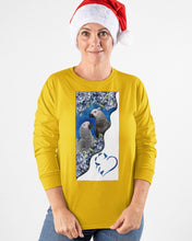 Load image into Gallery viewer, Magical Gray Couple African Parrot Gift For Bird Lovers Unisex Long Sleeve