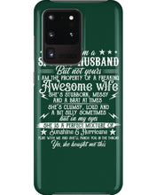 Load image into Gallery viewer, Shes Stubborn Messy And A Brat At Times Black Gift For Husband Phone case