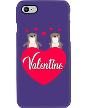 Load image into Gallery viewer, Couple Otter Valentine's Day Gift For Otter Lovers Phone case