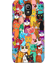 Load image into Gallery viewer, Colorful Cartoon Cat Face Gift For Cat Lovers Phone case