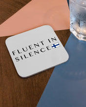 Load image into Gallery viewer, Fluent In Silence Custom Design For Personalized Nation Gift Coaster