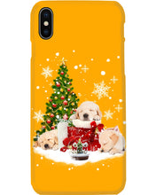 Load image into Gallery viewer, Funny Golden Retrievers Sleep In Red Boots Gift For Dog Lovers Phone case