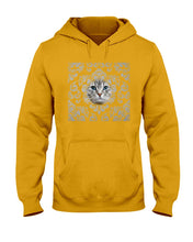 Load image into Gallery viewer, Vintage Cat's Face Unique Custom Design For Cat Lovers Hoodie