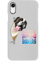 Load image into Gallery viewer, Easilly Distracted By Boxers Gift For Dog Lovers Phone case