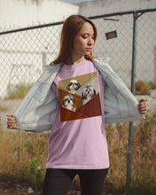 Load image into Gallery viewer, Three Cute Shih Tzu In Bag Gift For Dog Lovers Guys Tee