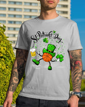 Load image into Gallery viewer, Basketball Saint Patrick's Day Gift For Basketball Lovers Guys Tee