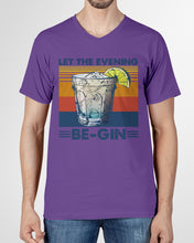 Load image into Gallery viewer, Lovely Phone Case Let The Evening Be-Gin Retro Vintage Guys V-Neck