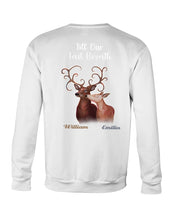 Load image into Gallery viewer, Custom Name Deers Gift For Boyfriend Till Our Last Breath Sweatshirt