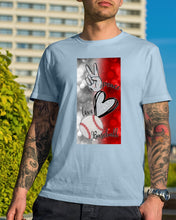 Load image into Gallery viewer, Baseball Peaceful Love Gift For Baseball Lovers Guys Tee