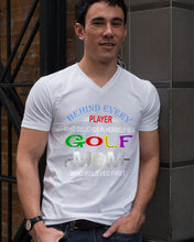 Load image into Gallery viewer, Golf Who Believes In Herself Gift For Sport Lovers Guys V-Neck