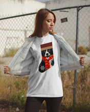 Load image into Gallery viewer, Santa Border Collie In Stock Gift For Dog Lovers Guys Tee