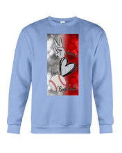 Load image into Gallery viewer, Baseball Peaceful Love Gift For Baseball Lovers Sweatshirt