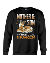 Load image into Gallery viewer, Mother And Son A Bond That Can't Be Broken Sweatshirt