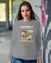 Load image into Gallery viewer, Mother And Son A Bond That Can't Be Broken Sweatshirt
