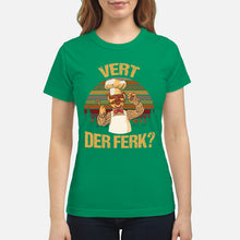 Load image into Gallery viewer, Vert Der Ferk Retro Vintage Gift For Cook Lovers Ladies Tee