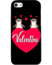 Load image into Gallery viewer, Couple Otter Valentine's Day Gift For Otter Lovers Phone case