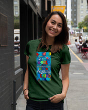 Load image into Gallery viewer, Lovely Phone Case In A World Where You Can Be Anything Be Kind Ladies Tee