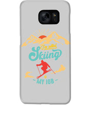 Load image into Gallery viewer, I'm Retired Skiing Is My Job Mountainous Terrain Phone case