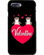 Load image into Gallery viewer, Couple Otter Valentine's Day Gift For Otter Lovers Phone case