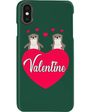 Load image into Gallery viewer, Couple Otter Valentine's Day Gift For Otter Lovers Phone case