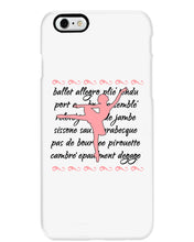Load image into Gallery viewer, Ballet Words Pink Pattern Gift For Ballet Dancer Phone case