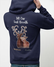 Load image into Gallery viewer, Custom Name Deers Gift For Boyfriend Till Our Last Breath Hoodie