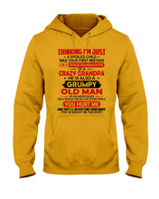 Load image into Gallery viewer, I'm Just A Spoiled Child I'm A Spoiled Granddaughter Of A Crazy Grandpa Hoodie
