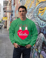 Load image into Gallery viewer, Couple Otter Valentine's Day Gift For Otter Lovers Sweatshirt