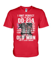 Load image into Gallery viewer, I Ain't Perfect But I Do Have A DD-214 For An Old Man Trending Guys V-Neck