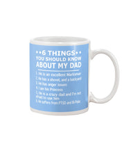 Load image into Gallery viewer, 5 Things You Should Know About My Dad Gift For Marksman Mug