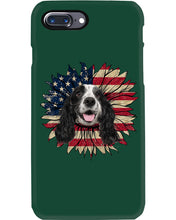 Load image into Gallery viewer, English Cocker Spaniel US Sunflower Gift For Dog Lovers Phone case