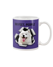 Load image into Gallery viewer, Six Feet People Alaska Husky Unique Custom Design For Dog Lovers Mug