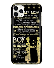 Load image into Gallery viewer, You Are Appreciated Great Gift From Son To Mom Phone case