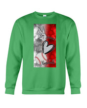 Load image into Gallery viewer, Baseball Peaceful Love Gift For Baseball Lovers Sweatshirt