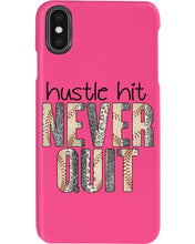Load image into Gallery viewer, Baseball Hustle Hit Never Quit Gift For Lovers Phone case